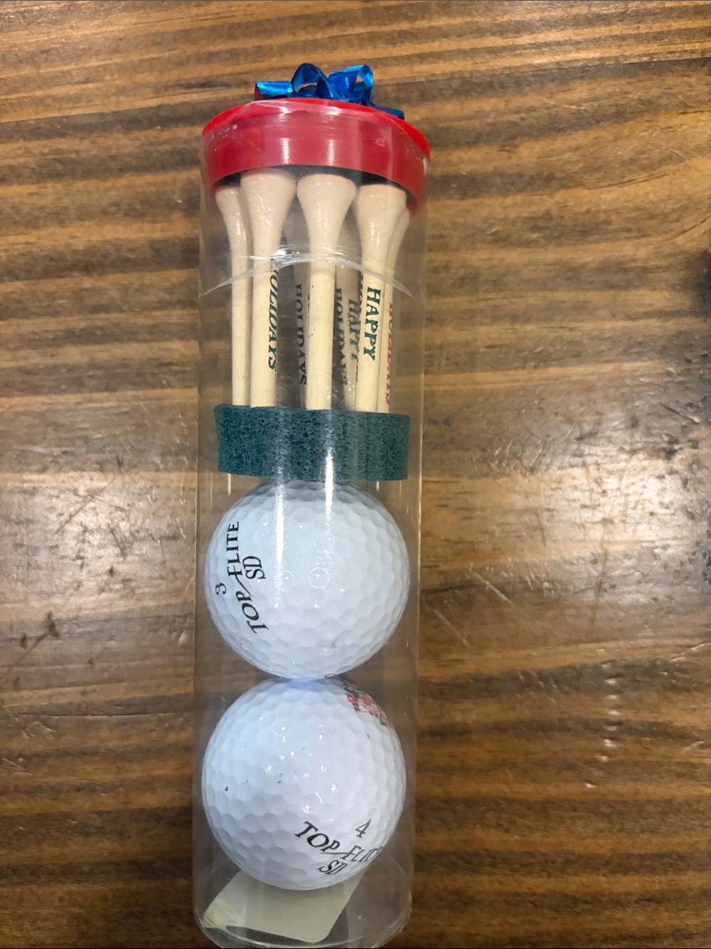 Vintage Titleist Christmas Golf Gift Set